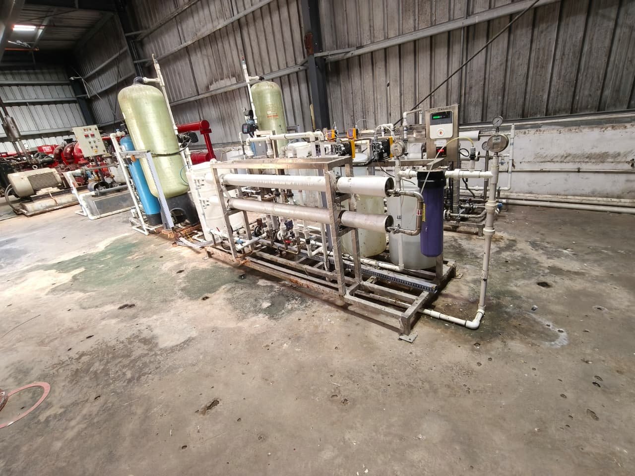 Industrial Boiler Feed Water Treatment Plant